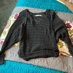 Crochet free people sweater